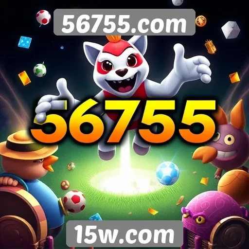 Diversidade de jogos disponíveis no 56755.com